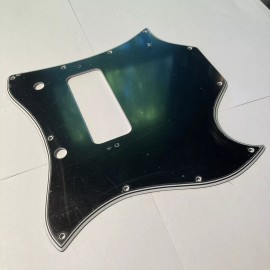GaryG's Vintage Accurate Wide Bevel Pickguard '66-'72 Gibson SG Junior Black/White 5 Ply