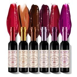 ALIVER Upgrade 6 Shades Lip Tint Set - Super Long-Lasting & High Pigmentation Gloss Lipgloss:_6 Color Lip