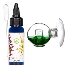 USCAPE CO2 Continuous Test Orb Including Test Fluid Set (Continuous Test Orb M + 20 mg/L Test Liquid)