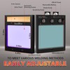 JustHot Large Viewing Welding Helmet 4 Arc Sensor Welding Hood