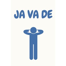 Notebook - JAVADE - A Funny Indian Asian Hindi Gujrati Urdu Punjabi novelty dot grid notebook/bullet journal. Travel Friendly. 200 pages. 90gsm paper. A5 Notebook