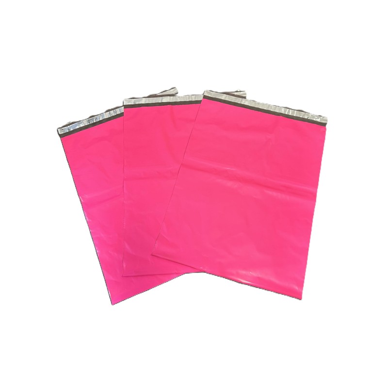 10x13” Pink Colored Poly Mailers Shipping Bags Self Sealing 2MIL