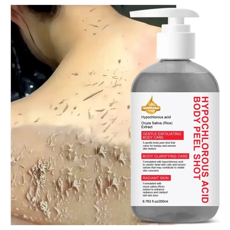 Gel Corporal Exfoliante Ácido Hipocloroso 200ml No