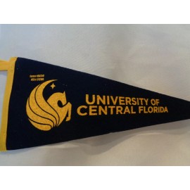 UNIVERSITY OF CENTRAL FLORIDA  Felt Pennants  Navy Blue & Gold  Logo  NEW