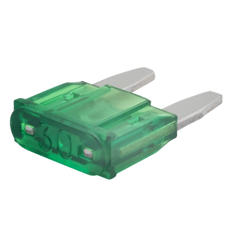 SeKi Mini Blade Fuse 30 A Green Car Fuse 32
