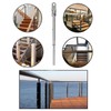 5PCS Thread Swage Lag Screw Stainless Steel 3/16in Cable Railing