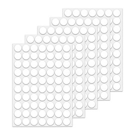 350 Pieces Clear Removable Round Putty,Clear Sticky Putty Reusable Double-Sided Nano Gel Mat,for Wall, Metal, Glass,Ceramic,Wood