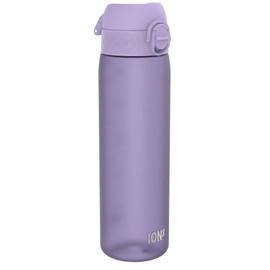 ion8 Leak-Proof Slim Water Bottle, BPA-Free, Light Purple, 500 ml (18 oz)