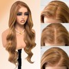 Honey Blonde Lace Front Wig, 6x5 Wear and Go Glueless