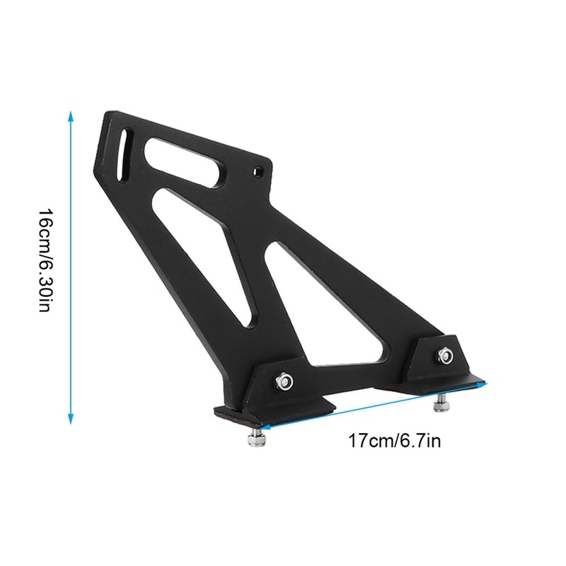 TKSE Spoiler Mounting Brackets, Universal Car CNC Aluminium Alloy Rear