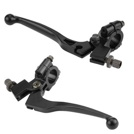 Ejoyous Motorcycle Clutch Brake Lever 22 mm 7/8 Inch Handlebar Folding Clutch Lever Brake Handle with Perch for 50CC 125CC Dirt Pit Bike for Highest Control and Reliable Stops