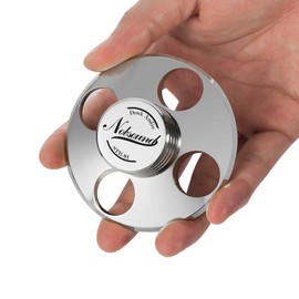 Nobsound STB-01 Record Weight LP Vinyl Turntables Metal Disc Stabiliser Record Weight for Turntables (Silver)