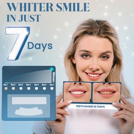 Teeth Whitening Strips for Sensitive Teeth - Annecal 28 White Strips Enamel Safe for Whiter Teeth, Non-Sensitive Formula, Deep Stains Removal Tooth Whitening, 14 Treatment Enhanced Brightness, Mint