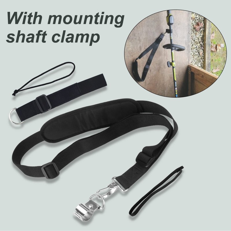 Trimmer Strap for Weed Eater Shoulder Strap Harness for Greenworks/DEWALT/EGO