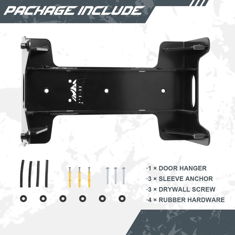 Broaddict Wall Mount Door Storage Hanger Bracket Fit for Ford