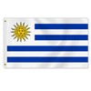 3×5 FT Uruguay Flag, Large 75D Uruguayan National Outdoor Banner,Decor