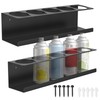 JUGGHOME 2 Pack Spray Can Holder,Wall Mount Spray Bottle Holder,Heavy-Duty