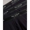 Ted Baker Mens Boxers Brief, Cotton, 3-Pack, (TBB01)