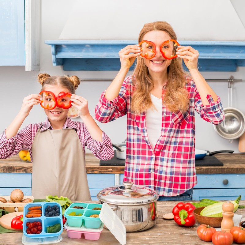 Shopwithgreen Bento Box Lunch Boxes, Snack Box Containers for Kids