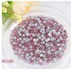 Onwon 1440 Pcs Crystal Flat Back Brilliant Round Rhinestones Glass