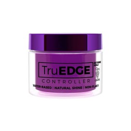 TruEDGE Controller Extreme Hold Water-Based Pomade - Ntaural Shine & Non-Flaky Scented Edge Control - Perfect for Hair-Braiding (Grape)