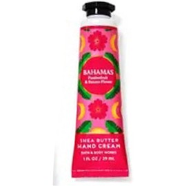 Crema de manos con manteca de karité, 1 oz (maracuyá de las Bahamas y flor de plátano)