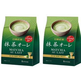 Nitto Kocha Royal Milk Tea Powder Japanese Matcha Latte Set Of 2