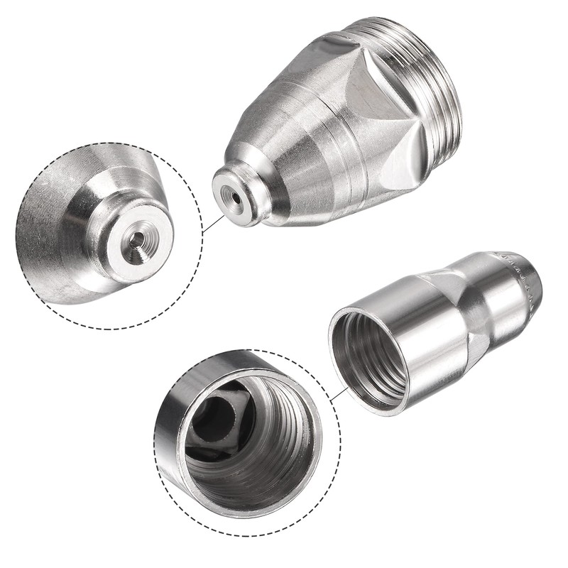 sourcing map P80 Electrode Tip Nozzle, 1.1mm Cutter Torch Consumables