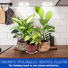 Tujoe 3 Pcs Ceiling Grow Light Self Adhesive Grow Lights