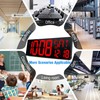 KMMKGG Large Digital Wall Clock（5.6'' Number）, 17.2" LED Wall Clock