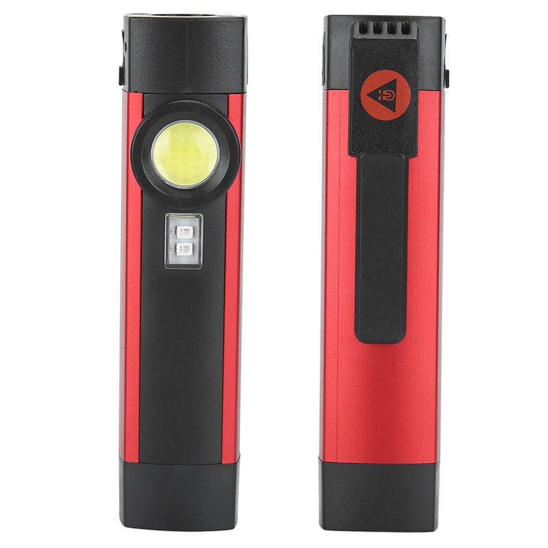 Portable COB Purple Light LED Flashlight Mini Magnet Torch 4