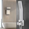NearMoon Brass Hand Held Shower Head, Luxury High Pressure Shower