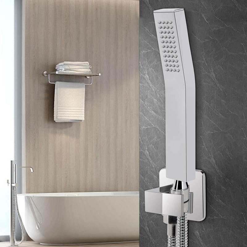 NearMoon Brass Hand Held Shower Head, Luxury High Pressure Shower