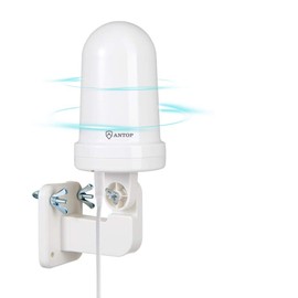 ANTOP AT-JP416B Terrestrial Digital Antenna, Outdoor, Terrestrial Digital Antenna, UHF TV Antenna, Omnidirectional Antenna, Booster Antenna, Small, Easy Installation, High Gain, High Performance, 360°