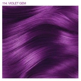 Adore Violet Gem Semi Permanent Hair Dye Pack of 2 4 Fl Oz Vegan Cruelty Free