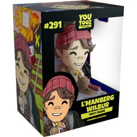 Youtooz L'Manberg Wilbur #291 4" inch Vinyl Figure, Collectible Gamer Figure from Youtooz: Gaming Collection