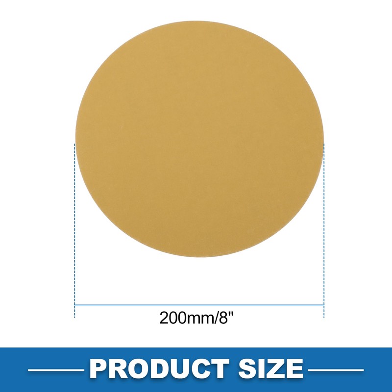 A ABSOPRO Sanding Discs 8 Inch 400 Grit Round Hook
