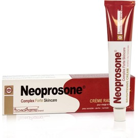 NEOPROSONE Crema Despigmentante Antimanchas con Alfa Arbutina y Aceite de Ricino, Corrector de Tono para Rostro, Axilas, Talones y Rodillas, 50ml