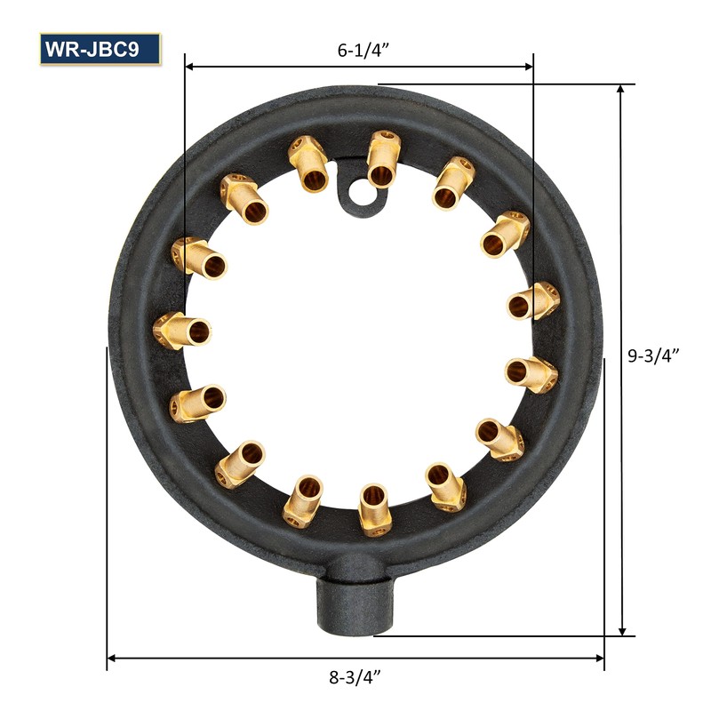 GSW Chinese Wok Range 20 Tips Natural Gas Speed Burner,