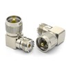Ahoaepy 2PCS PL259 UHF 90 Degree Right Angle Coax Adapter,