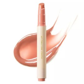 Sangpumsangseoljeongchamjo 네이처리퍼블릭 허니 멜팅 립 10종 립글로스 06호 고소한코코넛 1개 Nature Republic Honey Melting Lip 10 Types Lip Gloss No. 06 Savory Coconut 1 Piece [Apricot Full No. 01 × 1 item]