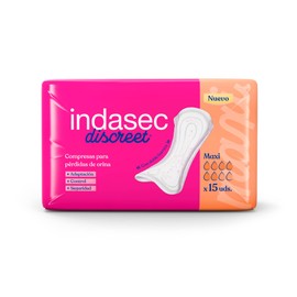 Indasec Kompresse Maxi Estandar Schwarz