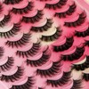 False Eyelashes Dramatic Fluffy 6D Mink Lashes - 20 Pairs