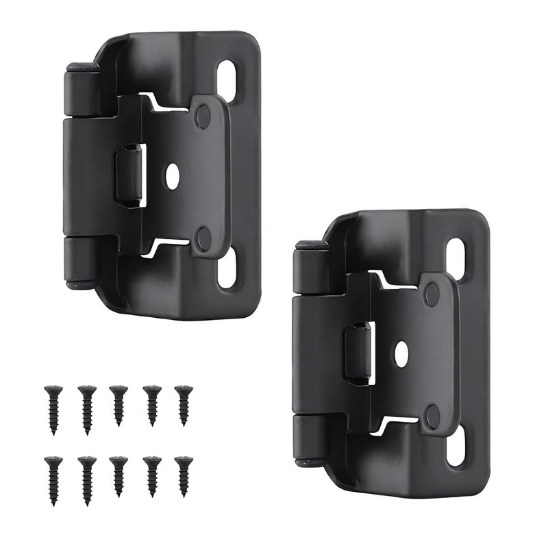 Qrity 2 PCS 1/2" Overlay Semi Partial Wrap Kitchen Cabinet