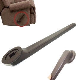 1pcs Recliner Replacement Parts - Handle ONLY - 10" Long 5/8" Lever Style Handle fits Many Manufacturer Brands, Chair Release Handle handset for Sofa, Couch or Recliner. Pro Furniture Parts