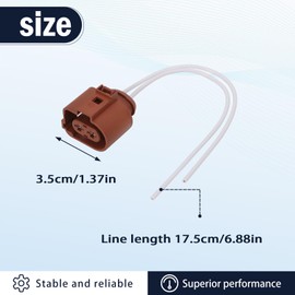 Fraylis 1 x Electric Handbrake Cable for Parking Brake Adapter for Handbrake for A4 B8 A5 8T3 Passat B5 3B0973752A