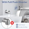 Tub Spout with Diverter – Slip-Fit Bathtub Faucet Spout Replacement,
