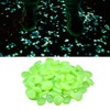 Gadpiparty Decoraciones para Uñas 100pcs Glow in The Dark Pebbles