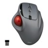 Digio2 MUS-TRIF175GY Wireless Trackball 5 Button Optical Mouse Gray