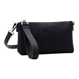 Desigual Women's Accessories PU Others Bi-Fold Wallet, Black, black